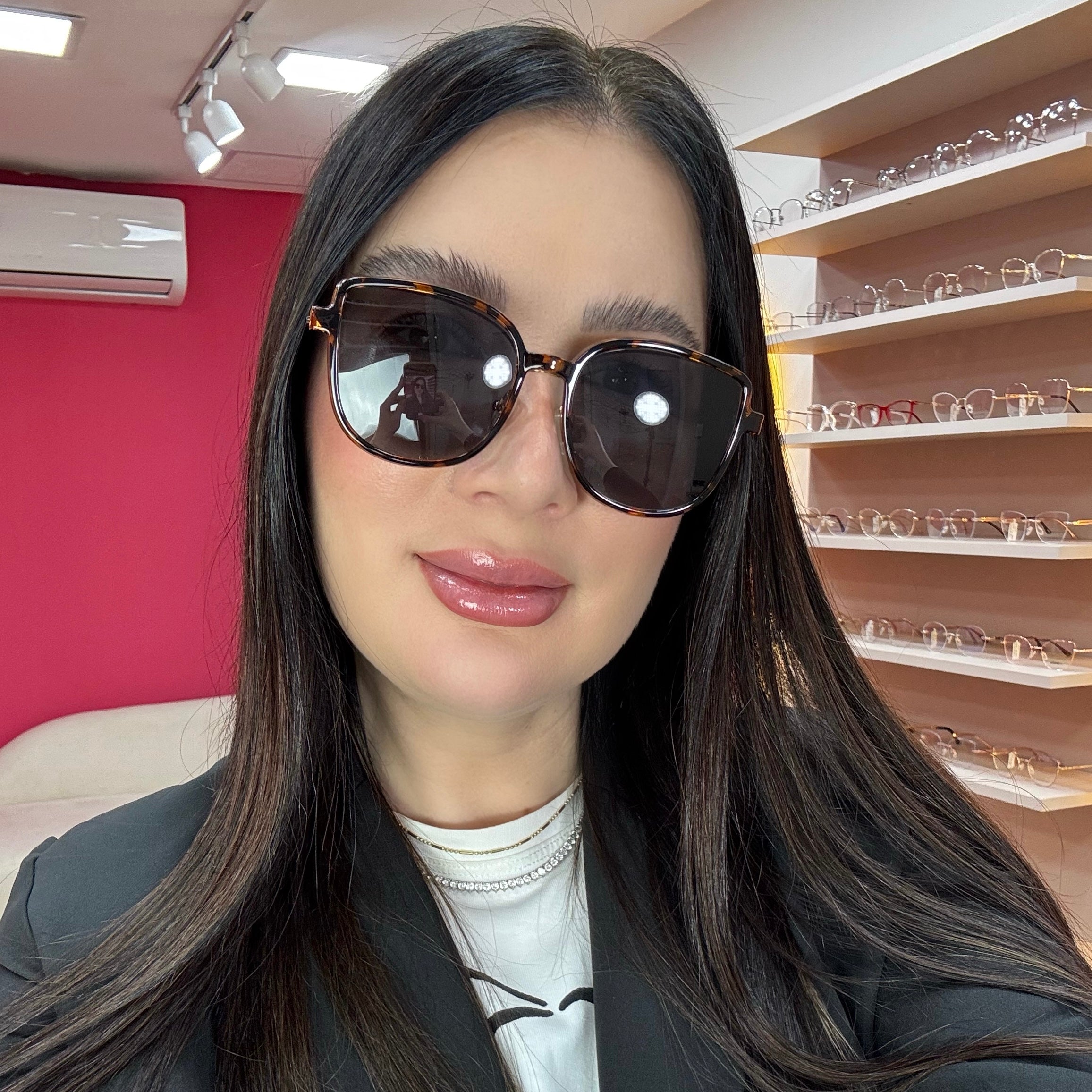 Óculos de Grau Feminino Kessy 590 Marrom Demi